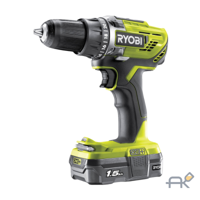 ONE + / Дрель-шуруповерт RYOBI R18DD3-115S